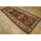 19th Century W. Persian Kurdish Carpet 