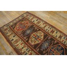 19th Century W. Persian Kurdish Carpet 