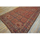 Mid-19th Century Central Asian Beshir Gallery Carpet