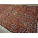 Mid-19th Century Central Asian Beshir Gallery Carpet