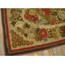 19th Century American Hooked Rug