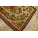 19th Century American Hooked Rug