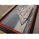 1930s American Hooked Carpet