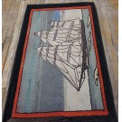 1930s American Hooked Carpet