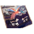 Early 20th Century Pictorial American Hooked Rug