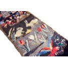Early 20th Century Pictorial American Hooked Rug