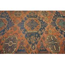 Late 19th Century Caucasian Sumak Carpet 