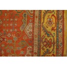 19th Century Turkish Oushak Carpet