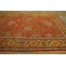 19th Century Turkish Oushak Carpet