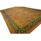 Late 19th Century Turkish Oushak Carpet 