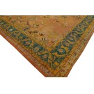 Late 19th Century Turkish Oushak Carpet 