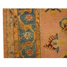 Late 19th Century Turkish Oushak Carpet 