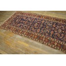 Early 20th Century N.W. Persian Bakshaiesh Runner Carpet