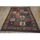 1920s Persian Bakhtiari Garden Carpet