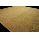 Early 20th Century Turkish Oushak Carpet