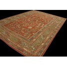 19th Century Turkish Ghiordes Oushak Carpet