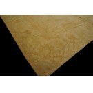 Early 20th Century Turkish Oushak Borlou Carpet