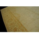 Early 20th Century Turkish Oushak Borlou Carpet