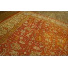19th Century Turkish Angora Oushak Carpet