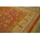 19th Century Turkish Angora Oushak Carpet