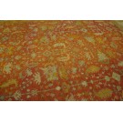 19th Century Turkish Angora Oushak Carpet