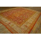 19th Century Turkish Angora Oushak Carpet