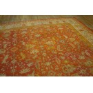 19th Century Turkish Angora Oushak Carpet