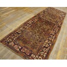 19th Century W. Persian Kurdish Runner Carpet