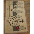 American Hooked Rug #19227