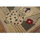 American Hooked Rug #19227