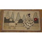 American Hooked Rug #19227