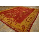 19th Century Turkish Oushak Carpet