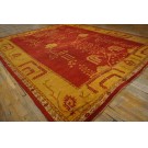 19th Century Turkish Oushak Carpet