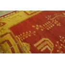 19th Century Turkish Oushak Carpet