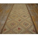 Early 20th Century Canadian Hooked Carpet