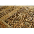 19th Century Caucasian Armenian Karabagh Shrub Carpet Dated 1893