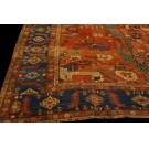 19th Century N.W. Persian Bakshaiesh Runner Carpet 