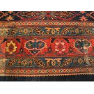 19th Century W. Persian Bijar Carpet 