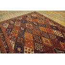 Late 19th Century Inscribed Persian Bakhtiari Garden Carpet