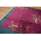 1920s Chinese Art Deco Carpet by Nichols Workshop Tianjin