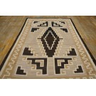 1930s American Two Grey Hills Navajo Carpet