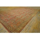Late 19th Century Turkish Oushak Smyrna Carpet