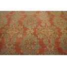 Late 19th Century Turkish Oushak Smyrna Carpet