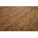 Late 19th Century Turkish Oushak Smyrna Carpet