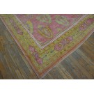 Early 20th Century Indian Cotton Agra Carpet