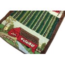 Mid-20th Pictorial Century American Hooked Rug