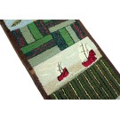 Mid-20th Pictorial Century American Hooked Rug