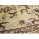 19th Century Chinese Mongolian Dragon Carpet