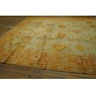 19th Century Turkish Oushak Carpet