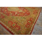 Late 19th Century Turkish Oushak Carpet